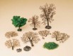 70927 Auhagen 8 deciduous trees Kit.